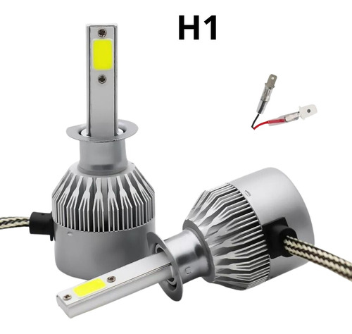 Kit Par Super Led 6500k 12v 24v H1 H3 H4 H7 H8 H11 Hb4 Hb3