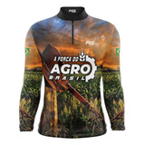 Camisa Camiseta Agricultura Agro Ref 01 - M L Proteção Uv50+