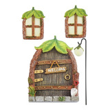 Puerta Ventanas Fairy Glow Para Árboles Decoraciones Jardín