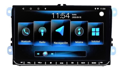 Estéreo Vw Amarok, Vento, Tiguan Pant.9 Gps,bt,usb,android  