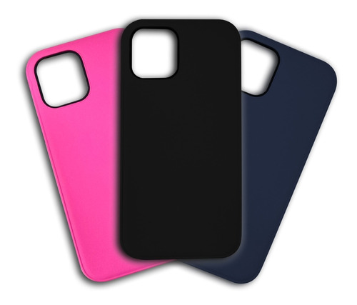 Funda Reforzada Antigolpe Soft Touch Para iPhone 12 Mini