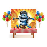 Fondo De Tela De Crazy Frog Decorar Candy Bar Cumpleaños