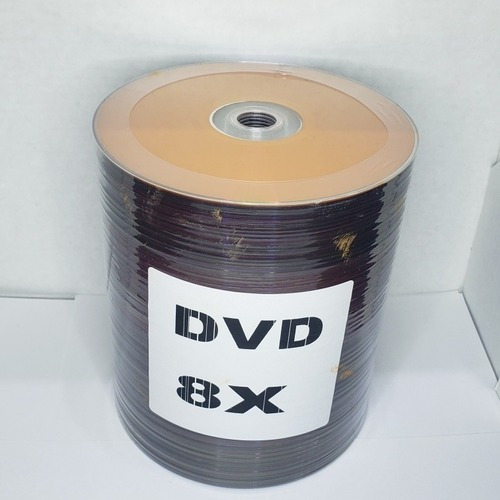  Dvd-r Still Plus Color (naranja) 8x Estampado X 100 4.7gb