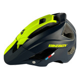 Casco Bikeboy Verde Fluorescente