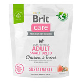 Brit Care Dog Chicken Insect Adulto Small 1kg. Np