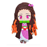 Nezuko Piñata Demon Slayer Figura Decoración Anime Cosplay 