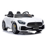 Auto Bateria Mercedes Benz Gtr Gigante Doble Cuero Goma 4x4