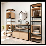 Estanteria/biblioteca Rack Divisor. Estilo Moderno Sawery®