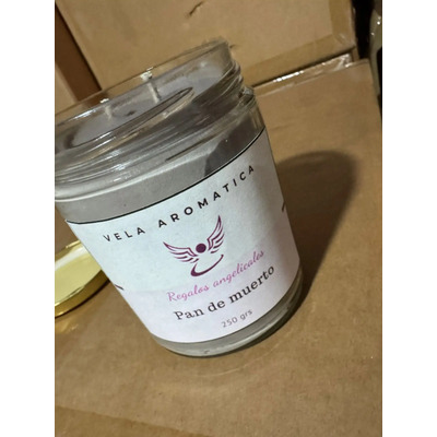 Vela Aromatica En Frasco Intensionada 250 Gramos Con Tapa | MercadoLibre