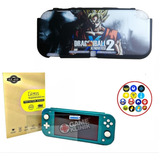 Kit Nintendo Switch Lite Case Protector + Mica + Thumb 02