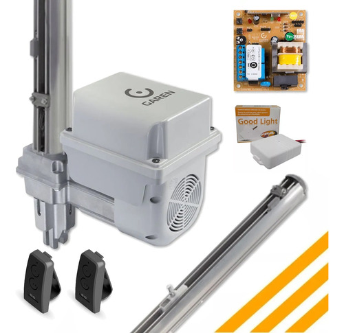 Kit Motor Portón Levadizo Automático Rápido Seg Verti 10seg