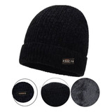 Gorro Touca De Lã Masculino Forrada Pelinho Inverno Frio