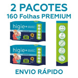 2 Pacotes Toalhas Umedecidas Geriátrica Premium - 80 Folhas