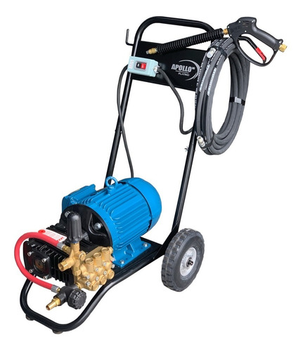 Hidrolavadora Industrial 5hp Platino 2700psi Trifásica Carro