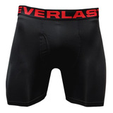 Boxer Everlast Athletic M12 Para Hombre-negro/rojo