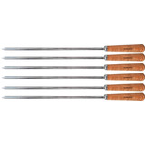 Pincho Espeto Para Asado X6 Und Tramontina Acero Inox 41cm