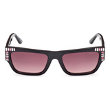 Lentes De Sol Negro Guess Gu790201t