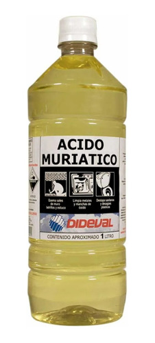 Acido Muriatico Botella 1 Litro