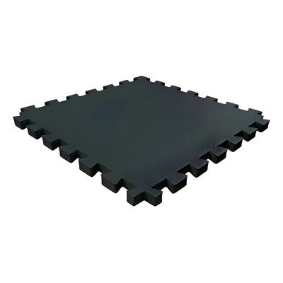 Kit 4 Tatame Tapete Eva 100x100x3cm 1x1 Metro 30mm Cor Preto