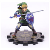 Action Figure Link The Legend Of Zelda Boneco Estátua 22cm