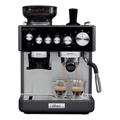 Cafetera Espresso Oster Perfect Brew Bvstem7301 Gris