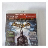 Jogo Ps3 Batman Arkham Original Usado