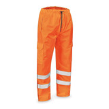 Pantalones Impermeables De Alta Vis Clase 3 - Naranja, Eg