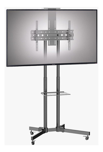 Suporte Pedestal Para Tv 32 A 70 Com Rodízios Rack-100