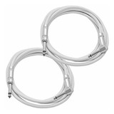 Cables Para Instrumentos Seismic Audio - Sagc10r-white-2pack