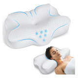 Zibroges Almohada Cervical, Almohada De Espuma Viscoelstica