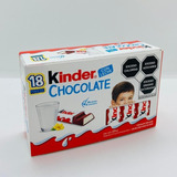 Kinder Barrita Chocolate Con 18 Piezas Chocolate Con Leche 