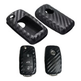 Funda Silicona Carbono Vw Fox Suran Vento Up Gol Trend 