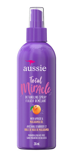 Aussie Total Miracle Detangling Spray Apricot