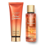 Splash Y Lotion Amber Romance Victoria's Secret Combo