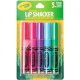 Bálsamo Para Labios Liquid Lip Smacker Crayola 5 Piezas Imp