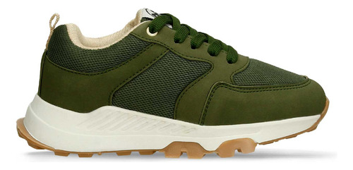 Tenis Casuales Verde Bubblegummers Qlaudio Niño