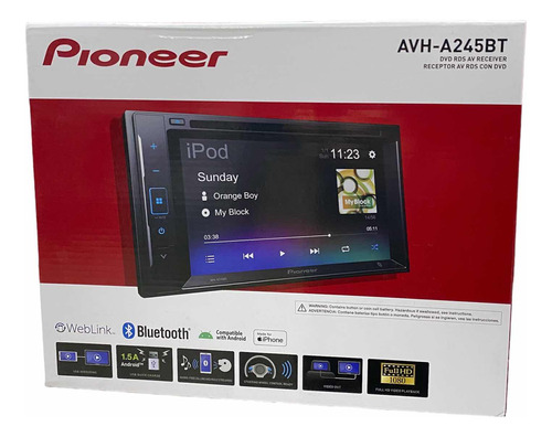 Radio Pioneer   Avh A 245 Bt 6.2 