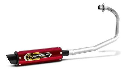 Escape Pro Tork Competition Titan 150 Ks 2004 A 2008 Cromado | Parcelamento sem juros