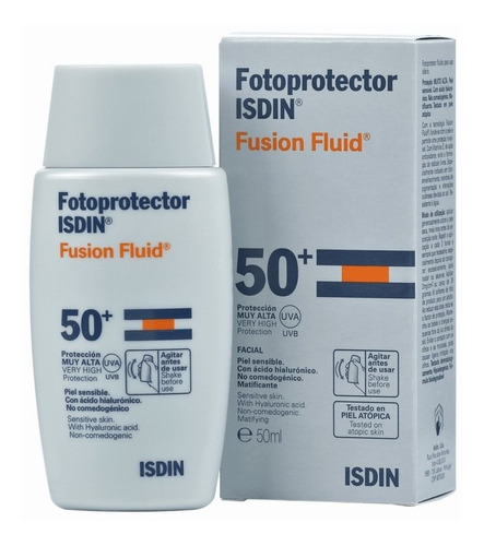 Fotoprotector Fusion Fluid Fps 50 Isdin X 50 Ml