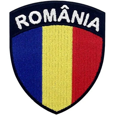 Parche Bordado Con La Bandera De Rumanía De Embtao Iron O