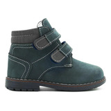 Bota Para Niño Marino Oxford Antiderrapante Doble Velcro