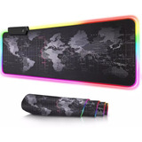 Mousepad Gamer Mundi Grande Com Led Rgb 7 Cores 90 X Cm 40