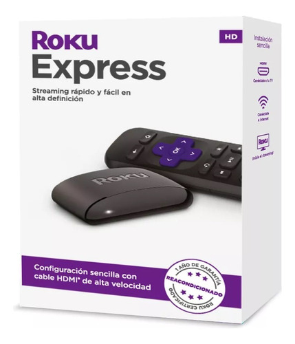 Convertidor Smart Tv Roku Express Hd Streaming