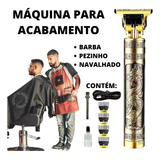 Maquina De Acabamento Barbeiro Cabeleireiro Profissional