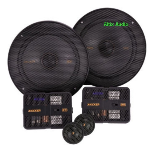 Set De Medios Kicker Kss650 6x5 250w Max 125w Rms