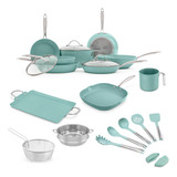 Batería De Cocina Jade Chef Plus + Utensilios 22 Piezas