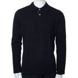 Camisa Polo Masculina Ogochi Ml Essencial Slim Preto - 00745