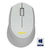 Mouse Inalámbrico M280 Logitech Color Plateado