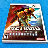 Metroid Prime 3 Corruption - Con Manual Para Nintendo Wii