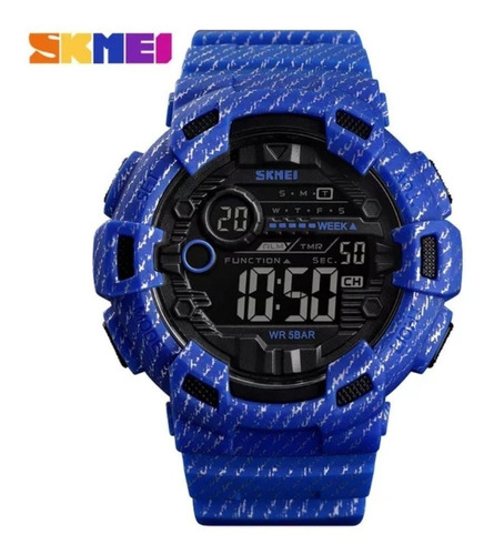 Reloj Skmei 1472 Militar Camuflado Deportivo Sumergible